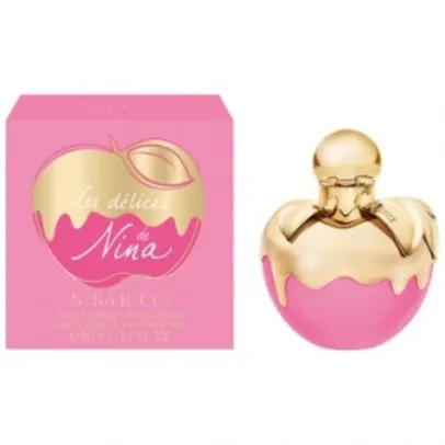 [Ricardo Eletro] Perfume Nina Ricci Les Délices Eau de Toilette 50ml - R$144