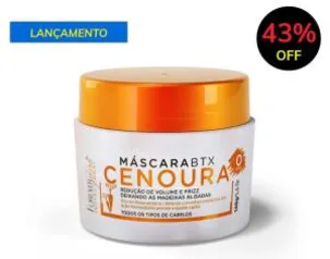 Btx de Cenoura Sem Formol 160g Forever Liss R$17