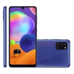 Smartphone Samsung Galaxy A31 128GB / 4GB Dual Chip Android 10 Azul R$1399