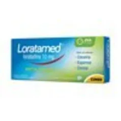 Loratadina - Loratamed 10 mg com 12 Comprimidos