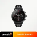 Smartwatch Original Amazfit Stratos+ Flagship Smart Watch Genuie Leather