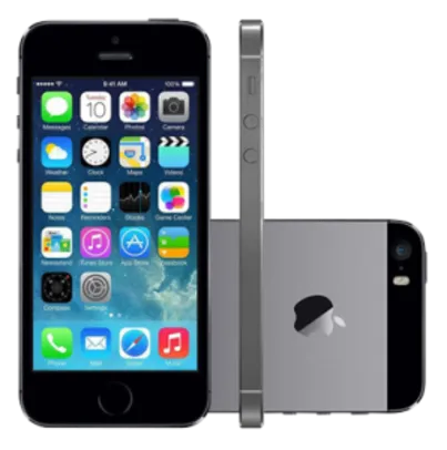 iPhone 5s Cinza espacial ou Prata 1.241,99 R$