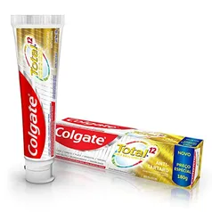 PRIME Pasta Colgate Total 12 Anti Tártaro 180G, 10 und RECORRÊNCIA 