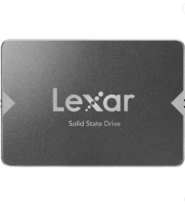 SSD Lexar NS100, 256GB, Sata III 6GB/s, Leitura 550MB/s, Gravacao 520MB/s