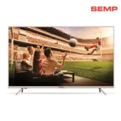 Smart TV LED 49" Semp Toshiba 4K Wi-fi 3 HDMI 2 USB 49K1US | R$1.701