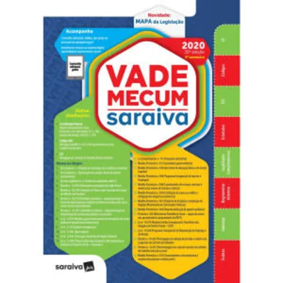 [APP] "Vade Mecum Saraiva - 30ª Edição - 2020 - 2 | R$128