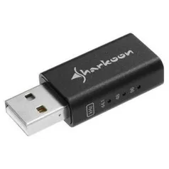 Placa de Som Externa Sharkoon Gaming DAC PRO S, USB 2.0 - DAC Pro S V2 | R$ 165