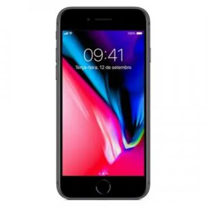 iPhone 8 64GB Tela 4.7” IOS 4G Câmera 12MP - Apple por R$ 2799