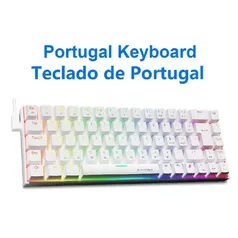 TECLADO MECÂNICO COM FIO E-YOOSO Z686 RGB