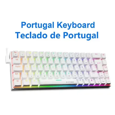 TECLADO MECÂNICO COM FIO E-YOOSO Z686 RGB