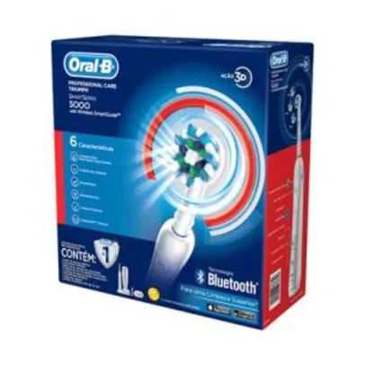Escova Elétrica Professional Care 5000 Bluetooth - Oral-B - R$243