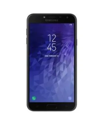 smartphone samsung j400m galaxy j4 preto dual chip tela 5.5" 32gb 4g câmera 13mp + 5mp frontal quadcore 1.4 ghz android 8.0