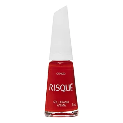 [REC] Risqué Esmalte Cremoso "Sol Laranja Anima" 8mL