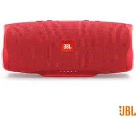 Caixa de Som Bluetooth JBL à Prova d'Água com Potência de 30 W Vermelha - JBLCHARGE4RED - JBLCHARGE4VRM