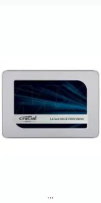 SSD CRUCIAL MX 500 1T sata Leitura 560, gravação 510 | R$ 889