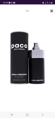 [AME R$69] Perfume Paco por Paco Rabanne - EDT 100ml