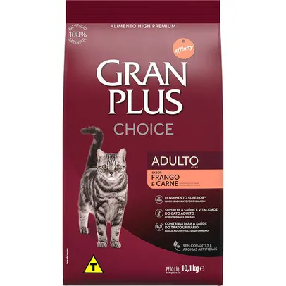 Ração Affinity PetCare GranPlus Choice Frango e Carne, 10,1Kg