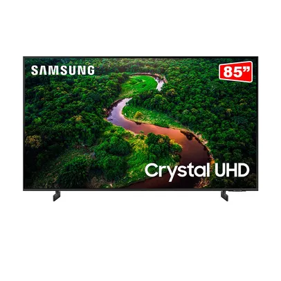 Saindo por R$ 6749,1: Smart Tv 85 Polegadas Samsung Led 4K 85CU8000 UHD | Pelando