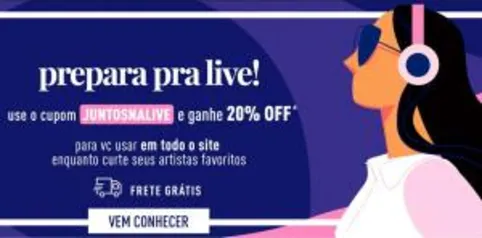 20% de desconto em todo o site Youcom