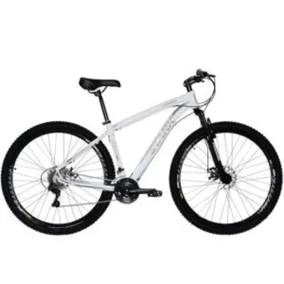 Bicicleta Stark 2018 - aro 29 - alumínio - freio a disco - câmbio shimano - 24 marchas - Branco e Cinza