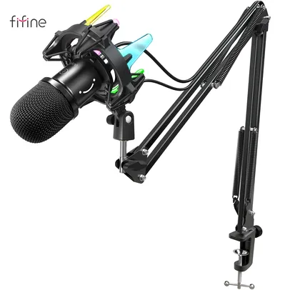 Microfone Dinâmico Fifine K651 USB