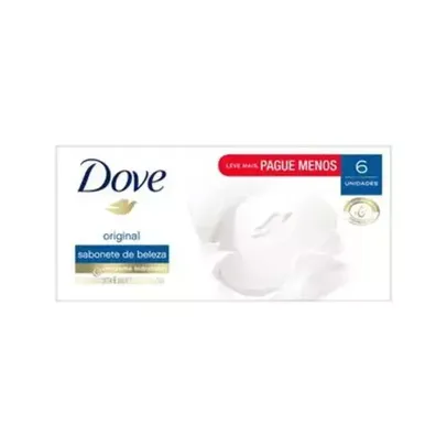 Kit Sabonete Dove Original 90g 6 Unidades