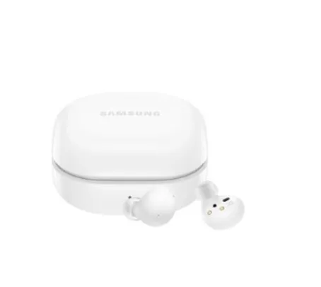 Fone de Ouvido Sem Fio Samsung Galaxy Buds 2, Cancelamento de Ruído Ativo, Branco - SM-R177NZWPZTO