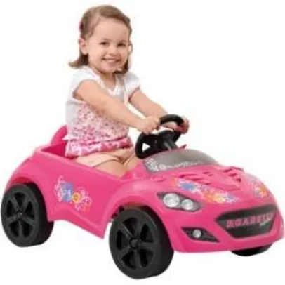 Saindo por R$ 95: [Bebê Store] Mini Veículo Infantil Roadster Pink - Brinquedos Bandeirante - R$95 | Pelando