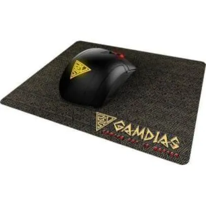 Mouse Gamer Gamdias Demeter E1 com Mouse Pad - 3200dpi | R$40