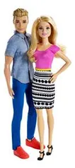 Barbie Fashion Conjunto de 2 Bonecos Barbie e Ken - Exclusivo Amazon | R$107