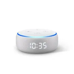 Echo Dot com Relógio Amazon Smart Speaker