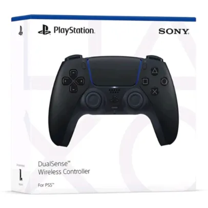 Controle PS5 Preto sem fio (Dualsense) - Sony 