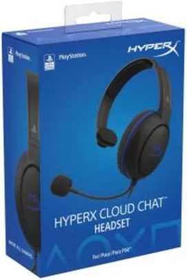 HyperX Headset Gamer Hyperx Cloud Chat PS4