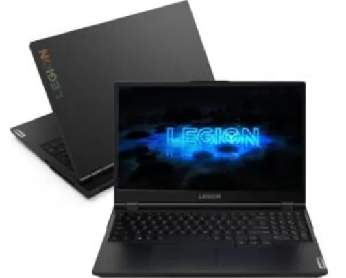 [AME R$7937] Notebook Lenovo Legion 5i RTX 2060 I7 10750H R$8555