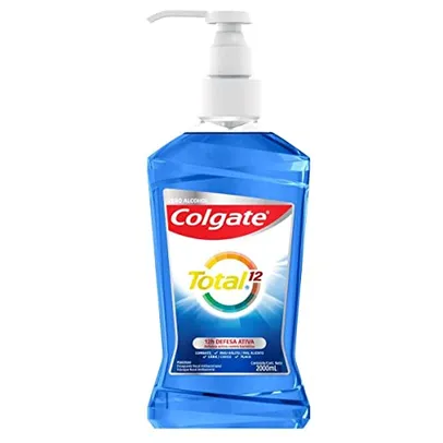 Colgate Enxaguante Bucal Total 12 Clean Mint 2000Ml