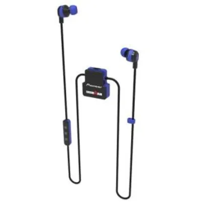 [APP] Fone de Ouvido Pioneer Bluetooth Ironman Sem Fio - Azul R$72
