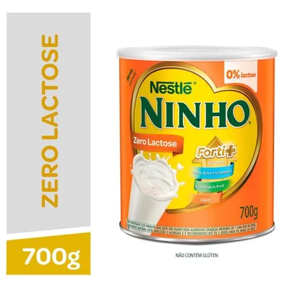 Leite em Pó Ninho Fort+ Zero Lactose Lata 700g