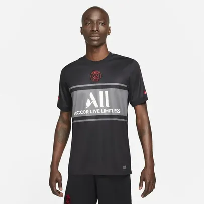 Camiseta Nike PSG III 2021/22 Torcedor Pro Masculina