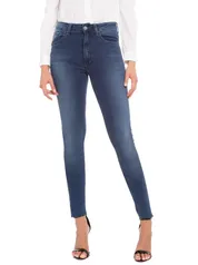 Calça Feminina Skinny Long Fares - John John - Azul  - Tam. 32