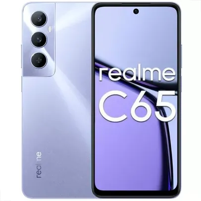 [MELI+ / CC MERCADO PAGO] Celular Realme C65 Dual Sim 256 Gb 8 Gb Ram Smartphone Roxo