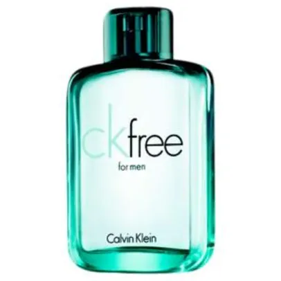 CK Free For Men 30ml - Calvin Klein + CK Bolsa Duffle (Brinde) R$115
