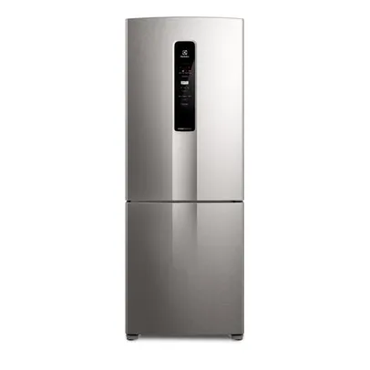 Geladeira Electrolux Inverse Inverter com AutoSense 490 L cor Inox (IB54S)