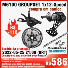 Kit Shimano deore m6100 12s