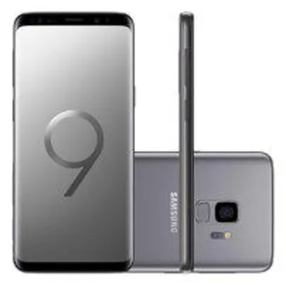 Smartphone Samsung Galaxy S9 128GB Cinza Tela 5.8" Câmera 12MP Android 8.0