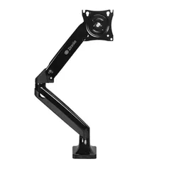 SUPORTE ARTICULADO PARA MONITOR ZINNIA NIMBO 350, 17 A 35 POL, PRETO