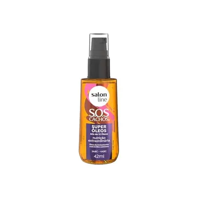 [REC +Por- R$12.7] Salon Line, Super Óleos, SOS Cachos, Não Vegano - Para Cabelos Cacheados e Crespos, 42ml