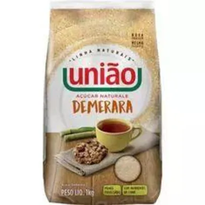 Açúcar Demerara União 1kg - Leve 3 e pague 2 (Leia a descrição) R$2,39