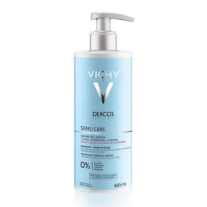 [AME + CUPOM] Creme De Limpeza Capilar Dercos Sensi Care - Vichy - 400ml | R$ 50