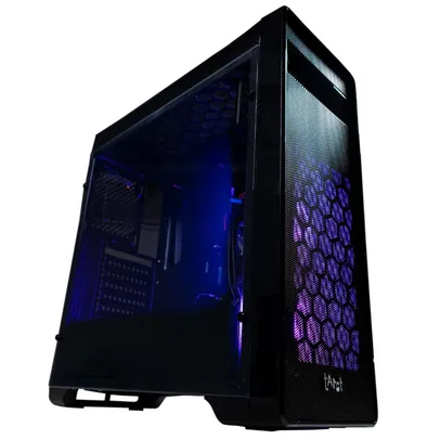 Gabinete Gamer, Tarct, Kilter Fan Rgb, Lateral Acrilico, Kl06a, Sem Fonte Preto