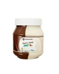 [Loja física] Creme de Avelã Duo - tradicional e avelã branco. 750g | R$13